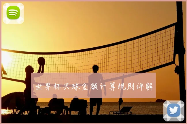 世界杯买球金额计算规则详解