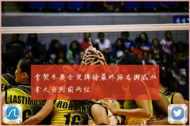 索契冬奥会奖牌榜最终排名挪威加拿大分列前两位